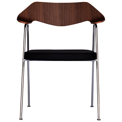 Case Robin Day 675 Chair Walnut and Chrome Case Robin Day 675 Chair Walnut and Chrome